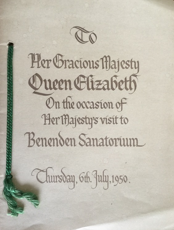 The Brochure presented to the Queen