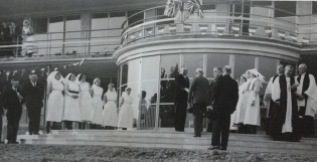 Sir Walter Womersly Opening the Ceremony 1937